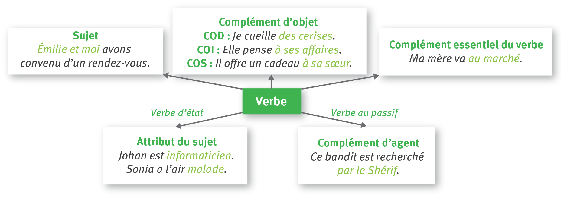 Mémo Fiche : Distinguer Les Fonctions